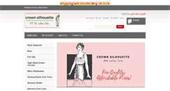Desktop Screenshot of crownsilhouette.com